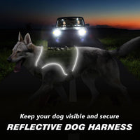 Tactical Dog Harness for Large Dogs - Green / X-Large: 70-120 lbs (Chest:29-39",Neck:21-26") - image 4