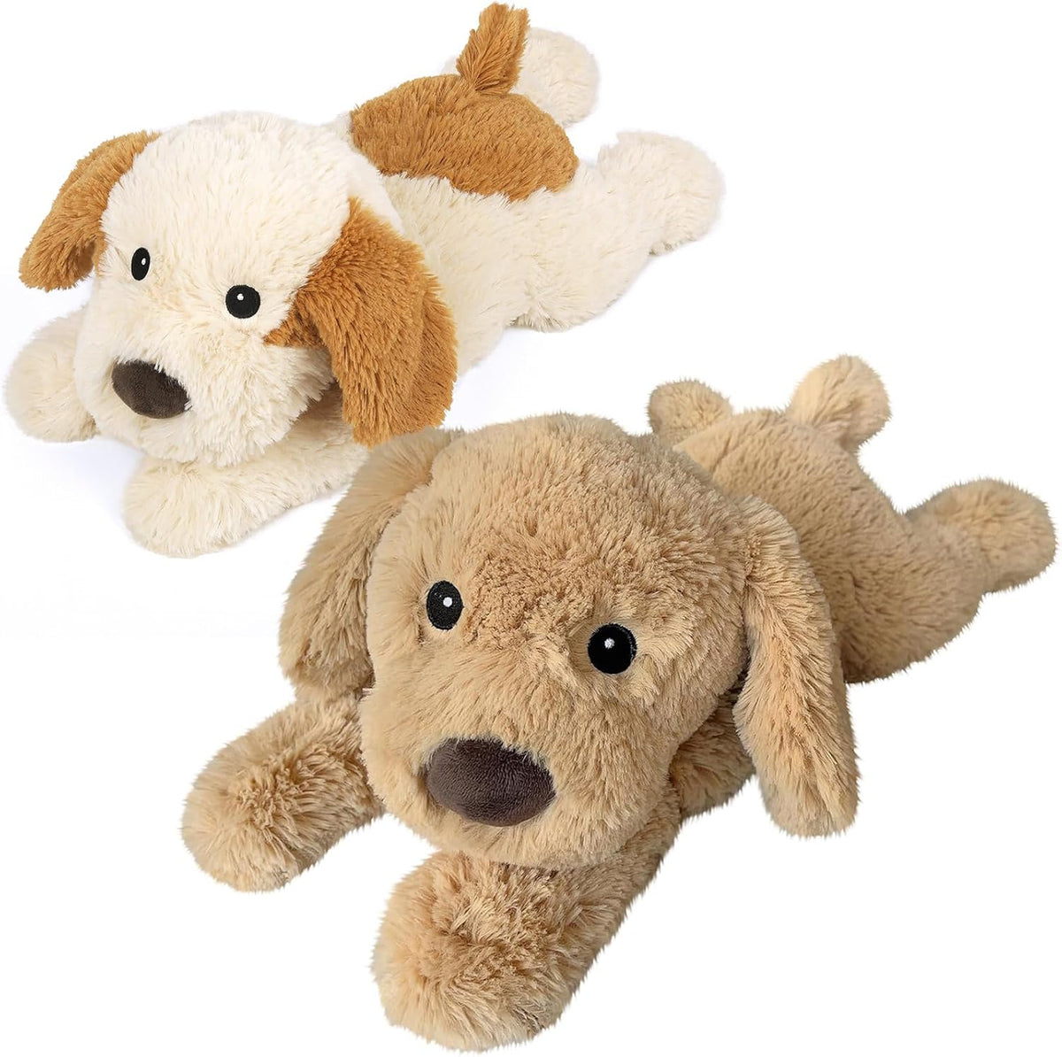 Capybara Stuffed Animals, Microwavable Stuffed Animal Adorable Fluffy Capybara Plush for Warmth - 2 pcs Dog