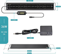 hygger Auto On Off LED Aquarium Light - 36W (for 36-42 inch tank) - image 3