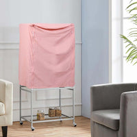 QBLEEV Bird Cage Covers, Breathable Blackout Birdcage Covers for Night – Essentials for Birds - Pink / 24.8"L X 17.7"W X 31.5"H - image 2