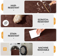Luciphia Waterproof Couch Cover for Dogs - Coffee+brown / 52" x 82" - image 4