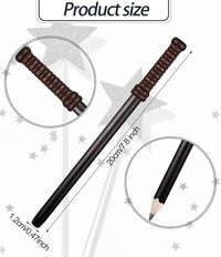 Spakon 30 Pieces Wizard Wand Pencils Wizard Party Supplies Witch - image 2