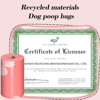 Cherry Blossom Scented Dog Poop Bags, 42 Rolls 630 counts - pink / 630 Count (Pack of 1) - image 3