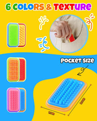LADFAR magnetic sensory fidget toys, Prism Rise and Pulse Line silicone sliders - view 8