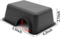 Reptile Hide Box Snake Hide Feel Secure and Safe, Gecko Hide - Black / XS 2 Pcs - image 2
