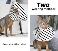 Custom Cat Recovery Suit Kit Lick Prevention Pet Recovery Collar for Wound Care Safety Elizabethan Collar