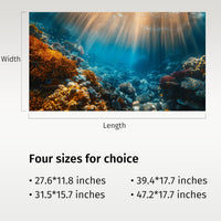 Aquarium Background, Ocean Fish Tank Background - 1 pack / 40X18in - image 2