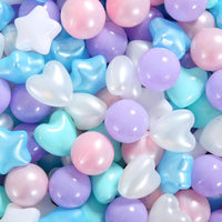 Ball Pit Balls Pack of 100 200 500 - Pear Pink/Light Purple / 200 balls