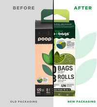 The Original Poop Bags® Dog Poop Bags Rolls – 38% Plant-Based, USDA Certified, Unscented, Leak-Proof & Durable Waste Bags for Dogs, 960 Count