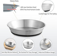 Stainless Steel Cat Bowls - 6 Pack - image 4