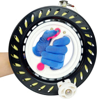7.2in Kite Reels for Teens - Black Kite Reel with Brake / 9 inch - image 4