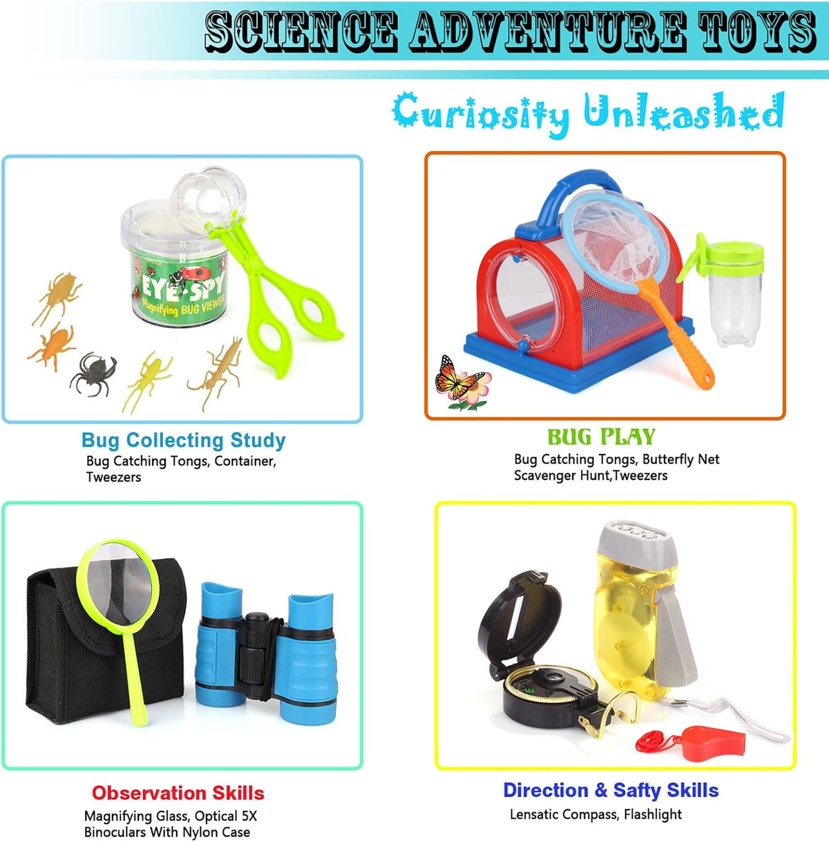 ESSENSON Outdoor Explorer Kit & Bug Catcher Kit – Fun for Kids & Family - image 3