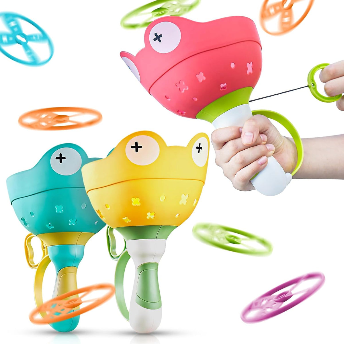Outside Toys for Kids Ages 4-8 - Yellow+Green+Red