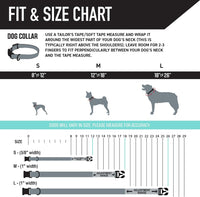 Wolfgang Heavy Duty, Adjustable Dog Collar with Quick Release Nylon Buckle for Walking & Training - Large (1 Inch x 18-26 Inch) / MarbleSwirl Print - image 4