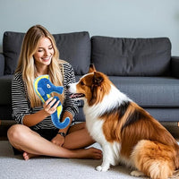 Dog Toy Squeaky Aggressive Durable Dog Toys for Dogs Chew No-Stuffed Dog Toy Interactive Hours of Fun Keep pups Busy -Green Shark,Bubble-Pressed Ultra-Soft Fabric