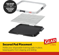 Glad for Pets Puppy Potty Training Pad Holder Tray - image 3