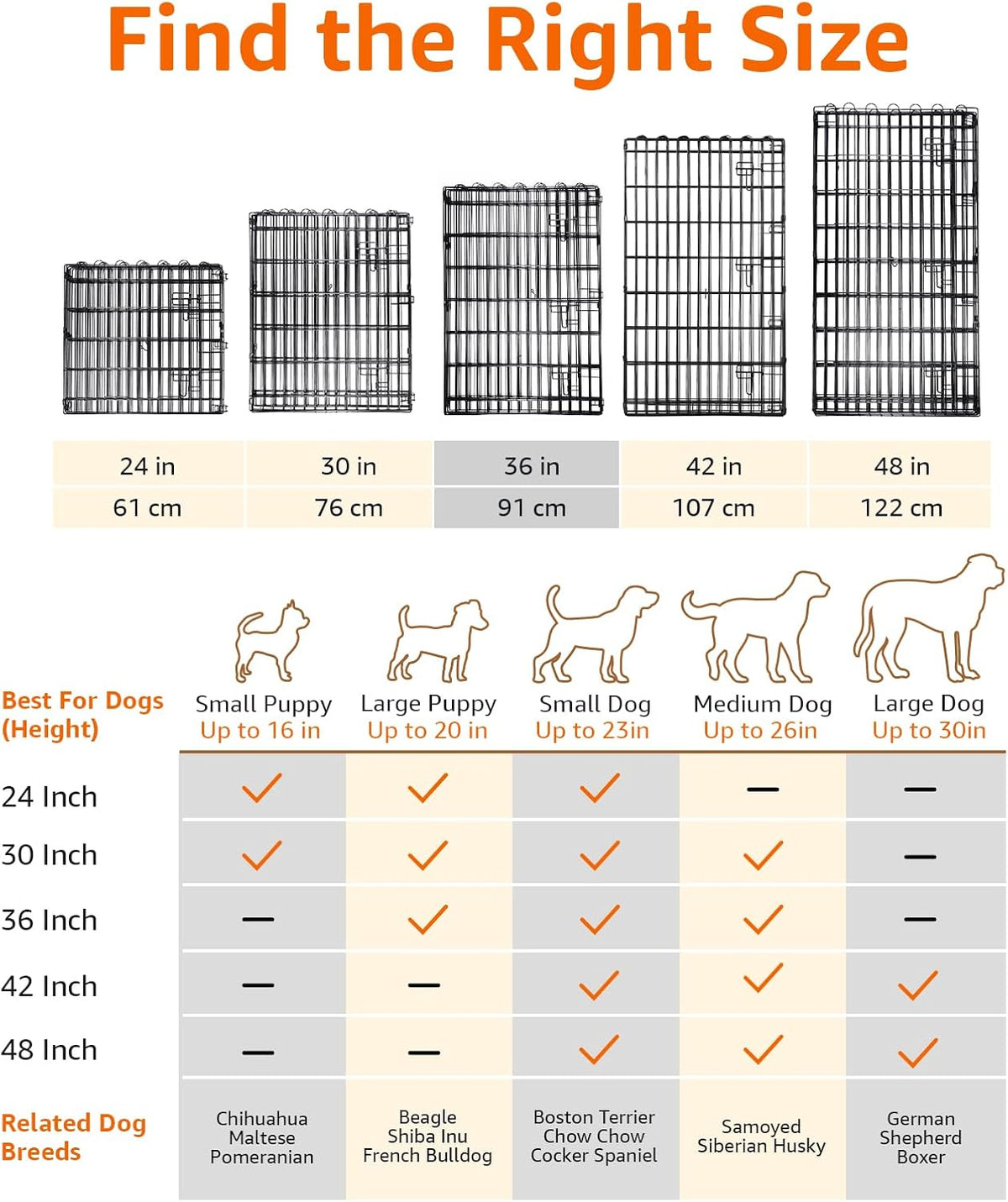 Amazon Basics Portable Foldable Octagonal Metal Exercise Dog Playpen - Single Door / 36"H - image 4