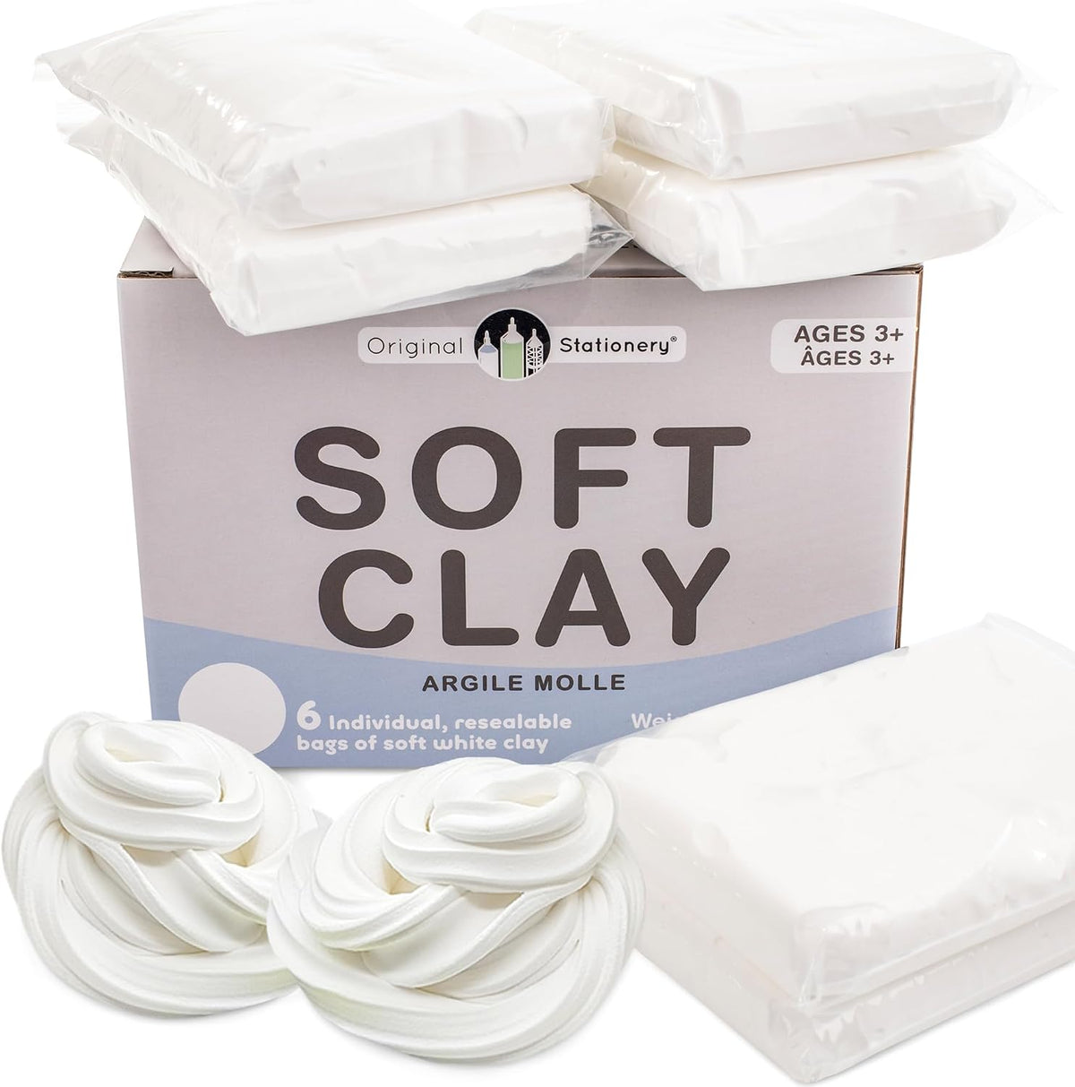 Original Stationery Soft Clay for Slime - Large - 600g