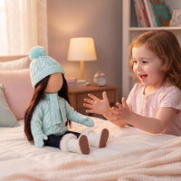 Bencailor 18 inch doll clothes set with jacket, vest, pants, hat and high boots in Christmas cowgirl - view 19