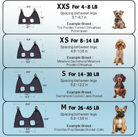 Supet Dog Grooming Hammock for Nail Trimming - M( Max 48 Lb:Leg space: 6.3"-13.5") / Blackcurrant - image 4