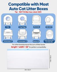 150 Count Drawstring Cat Litter Bags for Automatic Litter Boxes – Daily Care for Cats - 1 Count (Pack of 50) - image 2