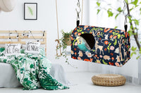 ShuRung Parrot Cockatiel Warm House Bird Nest Bed Winter Hanging - L - image 3