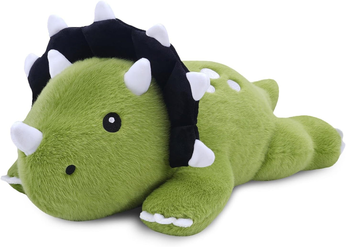SQEQE Weighted Stuffed Animals Capybara Plush - Triceratops / Medium(13.8 Inch)