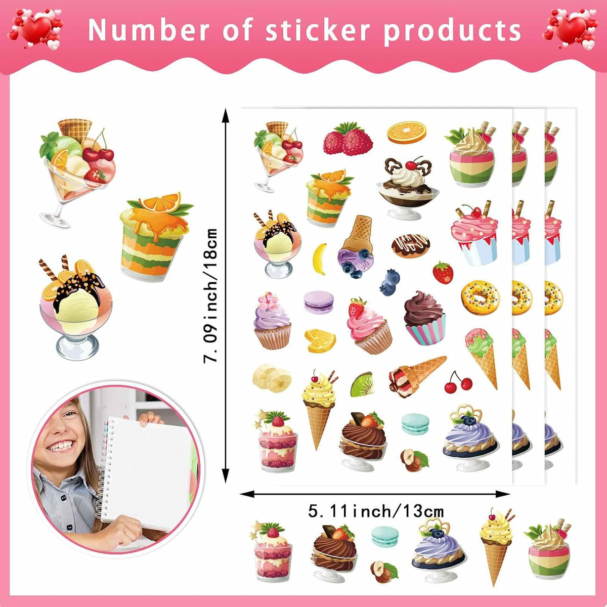 DUJAA 640-piece fall stickers for kids with pumpkins, leaves and scarecrows - view 21