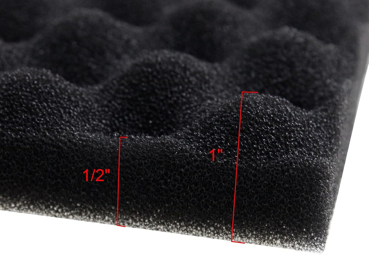 AQUANEAT Aquarium Bio Sponge Foam Filter Media Pad Cut-to-fit - image 4