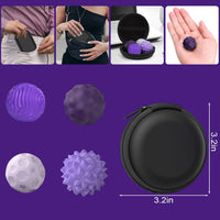 BUSOHA Silicone Magnetic Fidget Balls - Purple / 1.2 Inch - image 2