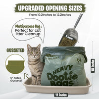 HEAVY Dootie Bags with EZ Tie Handles. Clean and Convenient for Pet - image 2