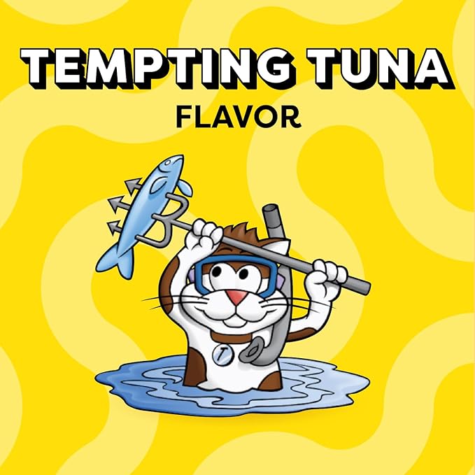 Temptations Classic Crunchy and Soft Cat Treats Tempting Tuna Flavor, 16 oz. Tub