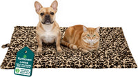 FurHaven ThermaNAP Self Warming Cat Mat - Large - 36"L x 24"W / Leopard