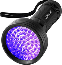 GLOSSDAY UV Flashlight Black Light - 68LED