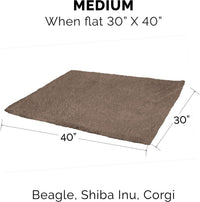 Furhaven Waterproof & Self-Warming Throw Blanket for Dogs & Indoor - 40.0"L x 30.0"W x 0.25"Th / Espresso - image 2