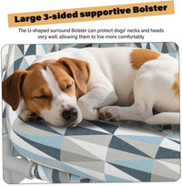 Elevated Dog Bed with Bolster - 6 side Bolster / Small - image 2