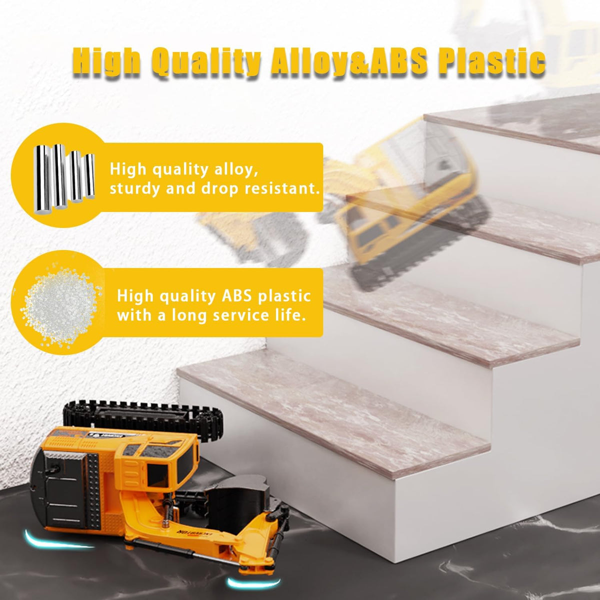 Remote Control Excavator,Toy Digger Remote Control Digger Excavator Toys,Engineering Sand Digger - image 4
