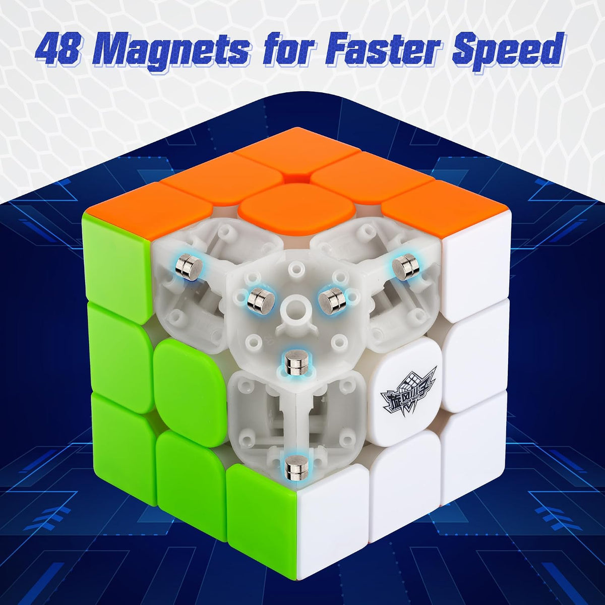 D-FantiX Cyclone Boys 3x3 Speed Cube - Magnetic Version - image 4