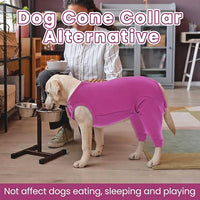 Nanaki Dog Wound Care Shirt, Leg Sleeves to Stop Licking Rear Leg and Abdomen, Surgery Suit for Female Spay, Onesie for Surgery Female, Surgical Recovery Suit Wound Heal Clothes