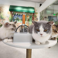 Cat Litter Scoop, Litter Scooper, Metal Cat Litter Scoop, Stainless Steel Cat Litter Scoop, Kitten Pooper Lifter, Kitty Metal Scooper with Holder for Cat Litter Box Strip Holes Easy Cleaning