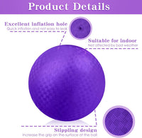 Yunsailing bulk dodgeballs, 24 6 inch playground balls with air pump - view 9