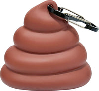 Dog Poop Bag Dispenser for Dog Leash, Poop Shape Sturdy Holder – Essentials for Dogs - 2 x 3.54 x 3.93 inches (Pack of 3) - image 4