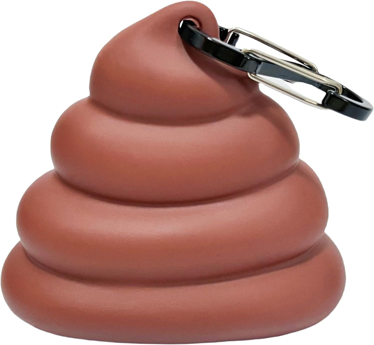 Dog Poop Bag Dispenser for Dog Leash, Poop Shape Sturdy Holder – Essentials for Dogs - 2 x 3.54 x 3.93 inches (Pack of 3) - image 4