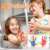 ABEIER Washable Finger Paint for Toddlers 1-3 - 1.21 Fl Oz (Pack of 12) - image 3