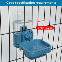 VANNON Small Animal Filter Water Dispenser for Crate - Filtered Water Bottle - image 3
