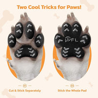 Anti-Slip Dog Paw Protector Pads for Senior Dogs, Dog Paw Blue Stickers with Strong Traction on Hardwood Floor, Dog Essentials,12sets(48pcs) S(4-10lbs)