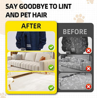 Pet Hair Remover, Reusable Electrostatic Pet Hair Remover Gloves – Double-Sided Grooming & Deshedding Gloves for Cats & Dogs, Pet Fur Removal for Furniture, Carpet, Couch & Clothing -2 PCS