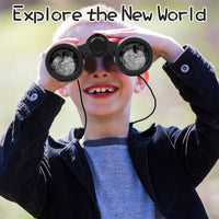 Scotamalone Kids Toy Binoculars Shock Proof for Age 3-12 Years Old - black / one pc (Pack of 1) - image 4