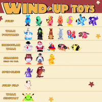 FUN LITTLE TOYS Wind Up Toys 25 PCs Assorted Animal Toys for Kid - image 4