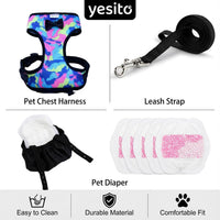 Adjustable Chicken Harness Diaper - Medium / Camouflage pink - image 4